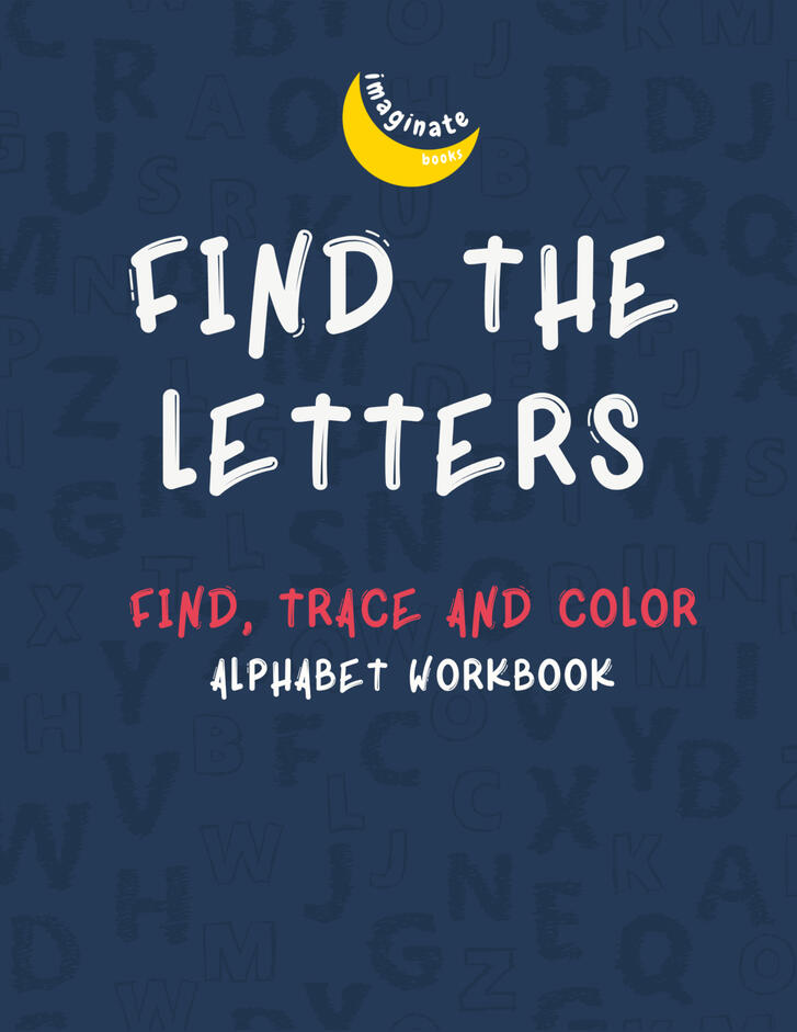 Find the Letters Trace and Color Workbook